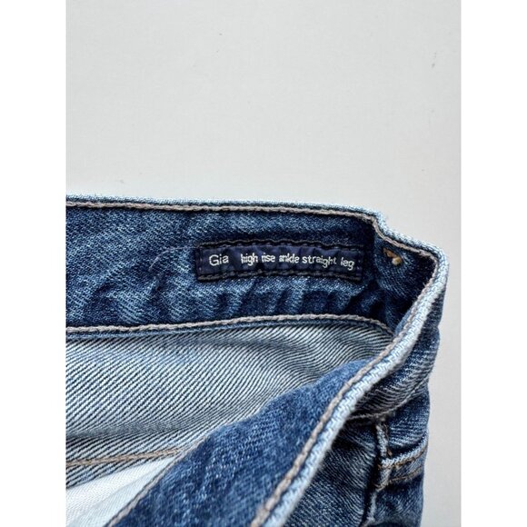 CITIZENS OF HUMANITY Gia Rollins High Rise Slim Straight Jeans, Size 28 - Picture 13 of 16